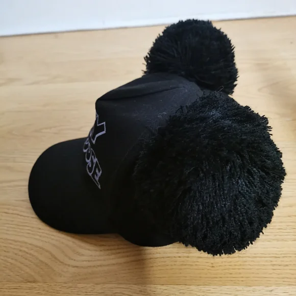 Tokyo Disney Resort Mickey Mouse Pom Pom Hat Black Ears Snapback